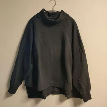 SHIPS any USA 코튼 속기모 래글런 하이넥 풀오버