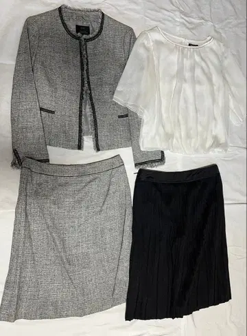 23구 트위드 수트 4세트 40호