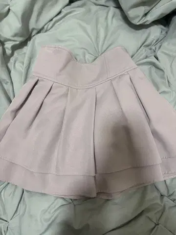 미셸 마카롱 슬림 레그 스커트 더스티 핑크 S