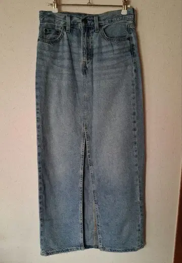 리바이스 슬릿 롱 스커트