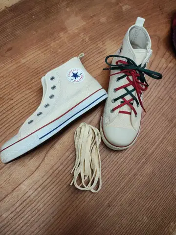 CONVERSE 미들 기장 스니커즈 22cm