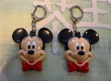미키마우스 라이트 부착 키링 쇼와 레트로 빈티지 상품