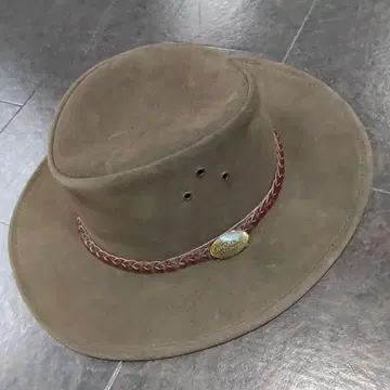[ 빈티지 햇 ] JACARU L 사이즈 가죽 햇 (손질 완료)
