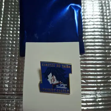 귀멸의 칼날 무한성편 토미오카 기유 핀 배지