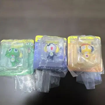 개구리 중사 케로로 블리스터 참 컬렉션 3종 세트