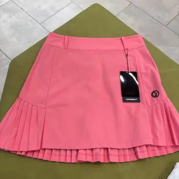 CPG 핑크 플리츠 스커트 M