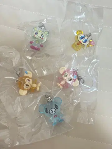 나루미야 캐릭터즈 메지루시 액세서리 5종 세트