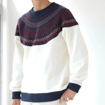 B:MING by BEAMS (비밍 바이 빔즈)의 모크넥 맨투맨