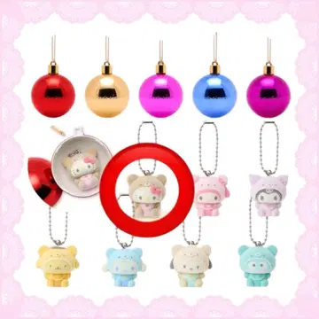 시크릿 오너먼트 산리오 플로키 소재 라떼곰 키티