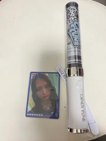 CANDY TUNE 응원봉 키리하라 미즈키 포토카드 세트