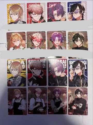 니지산지 VOLTACTION 카레 카드 풀 컴프 세트