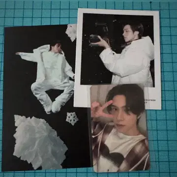 화이트 컬러 정격 헨드리 세트 Apple music 특전 트레이딩 카드