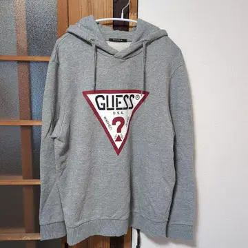 GUESS 후드티 그레이