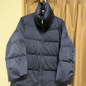 +J [새상품급] 다운 자켓 M 네이비 질 샌더 비즈니스 여성용