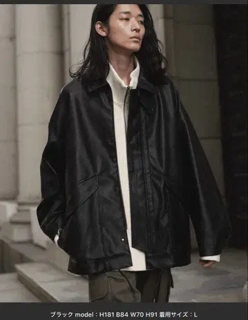 ARTIFICIAL GRAIN MILITARY BLOUSON