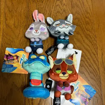 주토피아2 마스코트 Vol.2 3종 + vol.3의 1종의 4종 세트