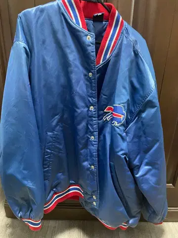 90s NFL 버팔로 빌스 바시티 자켓 블루종 X