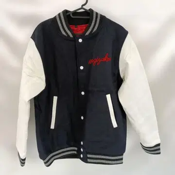 키타노 히나코 개별 바시티 자켓 네이비 x 화이트 L 사이즈 노기자카46