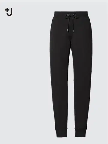 UNIQLO 플러스J 드라이 스웨트 팬츠 블랙 M 새상품급