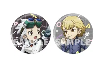 Dr. STONE 4th SEASON 핀 배지 2개 세트