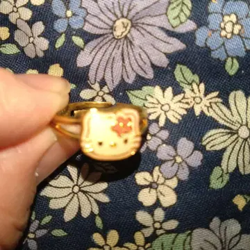 키티 반지 레트로