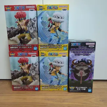 원피스 월드 컬렉션 로우 키드 새턴 성인 피규어 5체 세트