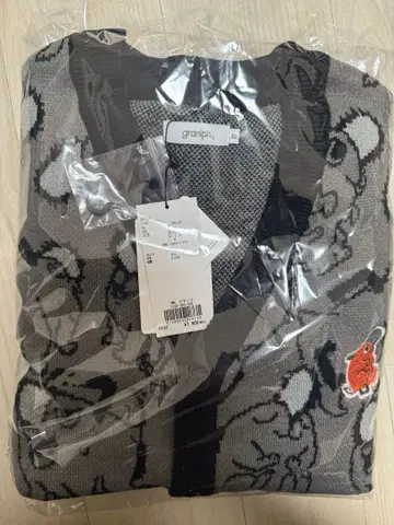 graniph 그라니프 체인소 맨 포치타 가디건 그레이 XL