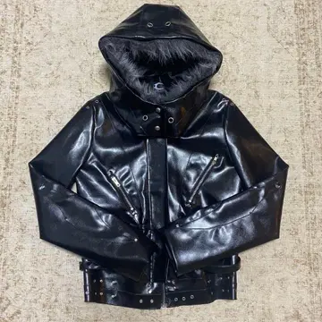 cozy worldwide 가죽 자켓 M