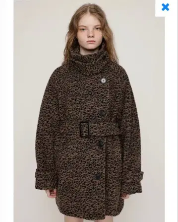 [ SLY ] 스탠드 넥 미디 코트