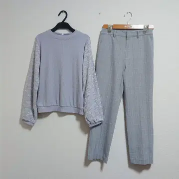 묶음 판매*코디 판매*깔끔*긴팔*팬츠*M 사이즈*엄마 코디*업무복