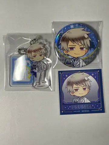 헤타리아 프로이센 캔뱃지 미니 아크릴 스탠드