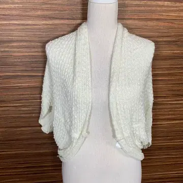 젤라또피케 니트 프리 사이즈 화이트 숏