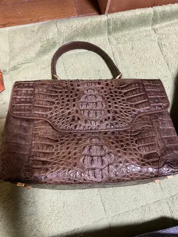 [ 익명 배송 ] 가죽 백 크로커다일