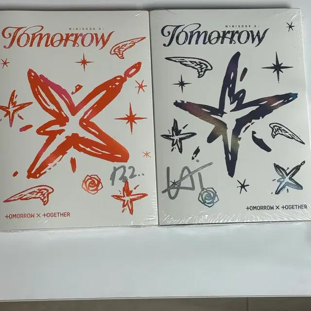 투바투 친필싸인 앨범/엽서카드