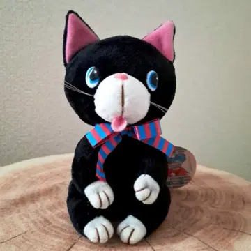 SHINADA제 메니 쇼와 레트로 고양이 봉제 인형 레어