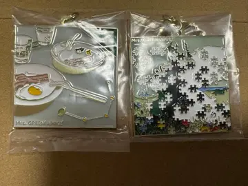 Mrs. GREEN APPLE 제일복권 F상 메탈 키링 2종 세트