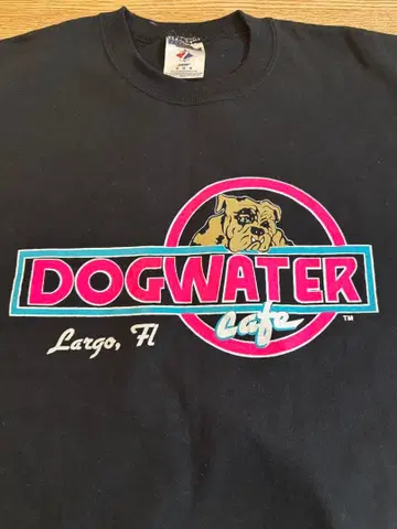 jerzees DOGWATER Cafe 맨투맨 블랙 Largo, FL