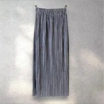 [ 미사용 ] OLIVEdesOLIVE 플리츠 스커트 롱 스커트 퍼플