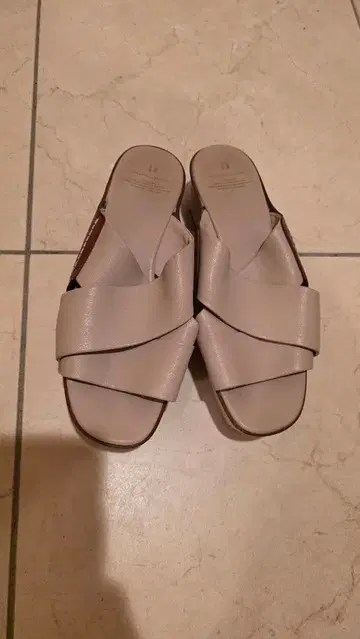 더블 스탠다드 샌들 뮬 M