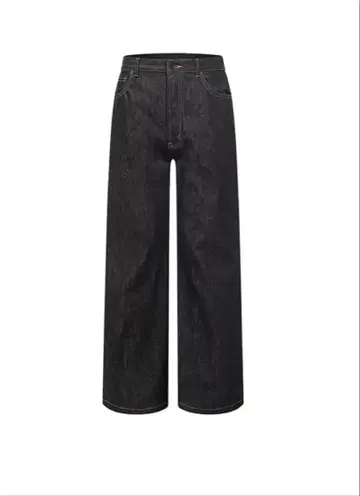 블랙 데님 팬츠 M