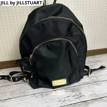 질스튜어트 나일론 백팩 리본 블랙