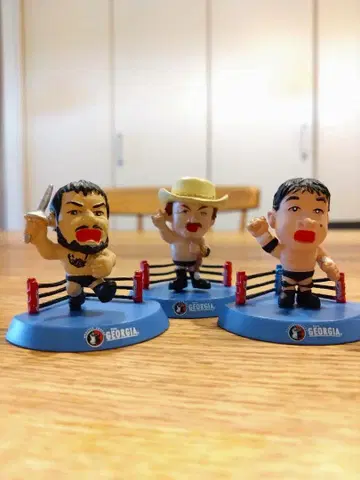 전일본 프로레슬링 레슬러 피규어