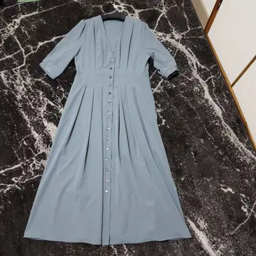 RUIRE BOUTIQUE 그레이 셔츠 원피스 세트