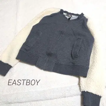 EASTBOY 이스트 보이 보아 소매 도킹 자켓
