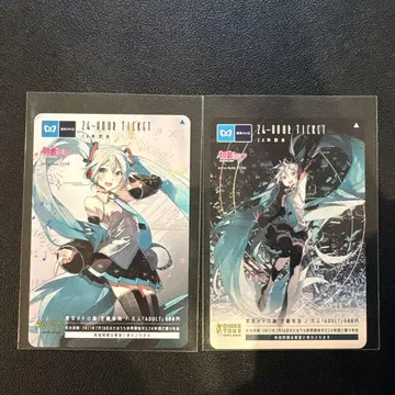 하츠네 미쿠 도쿄 메트로 24시간권 Rella 하츠네 미쿠 크로니클