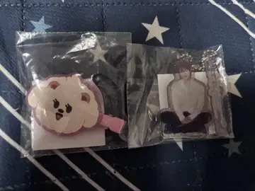 범규 밤굿 헤어핀 키링