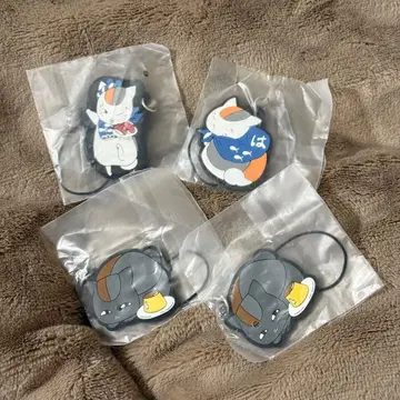 [ 새상품 미개봉 ] 하마즈시 나츠메 우인장 냥코 선생님 러버 스트랩 4