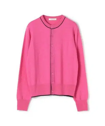 투모로우랜드 맥피 플레인 울 크루넥 가디건