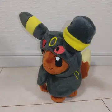 한정판 포켓몬 이브이 판초 블래키 봉제 인형 포켓몬 센터