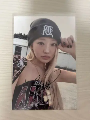 kissoflife 키오프 주얼리 C상 사인 포함 엽서